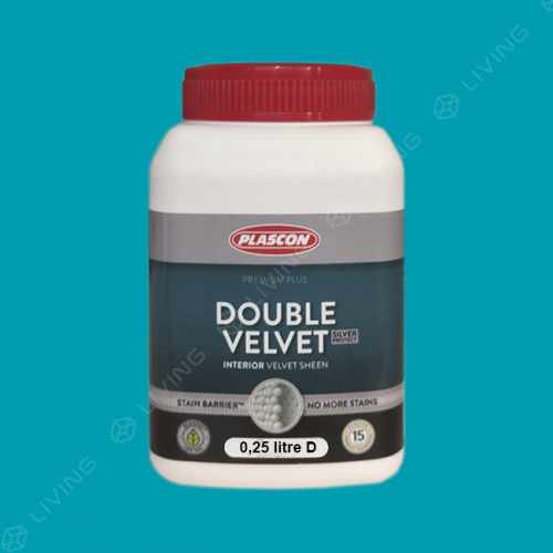 картинка Краска Plascon DOUBLE VELVET цвет Milano Blue арт.B2-B1-2 от LIVING