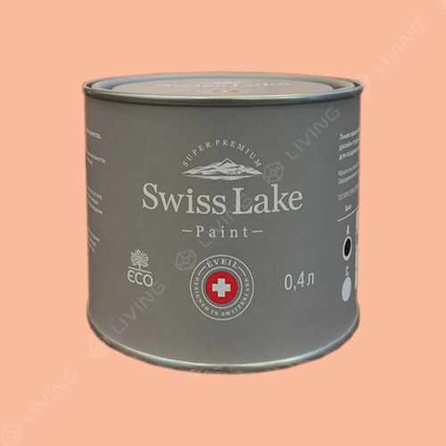 картинка Краска Swiss Lake Wall Comfort 7 цвет peach tree №1242 от LIVING
