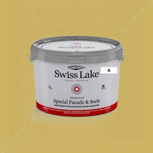 картинка Краска Swiss Lake Special Faсade & Socle цвет golden opportunity №970 от LIVING