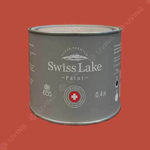 картинка Краска Swiss Lake Wall Comfort 7 цвет grapefruit №1500 от LIVING
