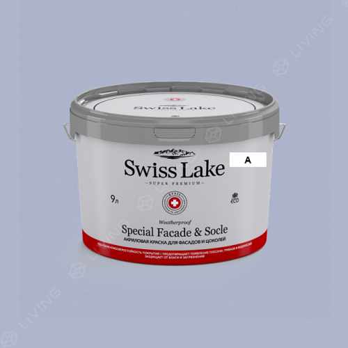 картинка Краска Swiss Lake Special Faсade & Socle цвет Misty Violet №1783 от LIVING