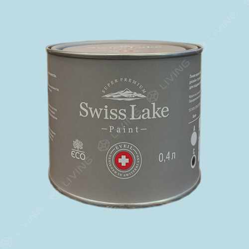 картинка Краска Swiss Lake Wall Comfort 7 цвет moonlit blue №2262 от LIVING