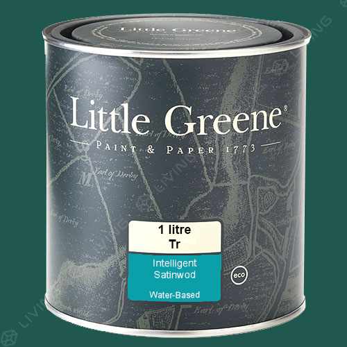 картинка Краска Little Greene Intelligent Satinwood цвет Mid Azure Green №96 от LIVING