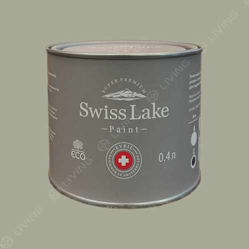 картинка Краска Swiss Lake Wall Comfort 7 цвет nile green №2626 от LIVING