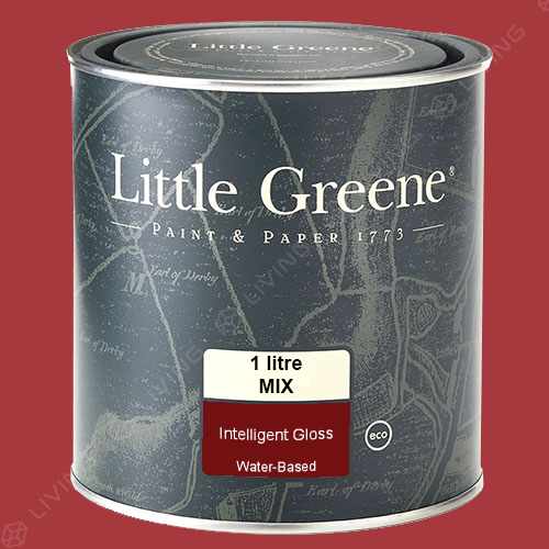 картинка Краска Little Greene Acrylic Gloss (Intelligent Gloss) цвет Cape Red №279 от LIVING