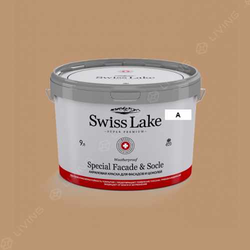 картинка Краска Swiss Lake Special Faсade & Socle цвет taffy №625 от LIVING