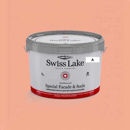 картинка Краска Swiss Lake Special Faсade & Socle цвет Big barrier reef №1249 от LIVING