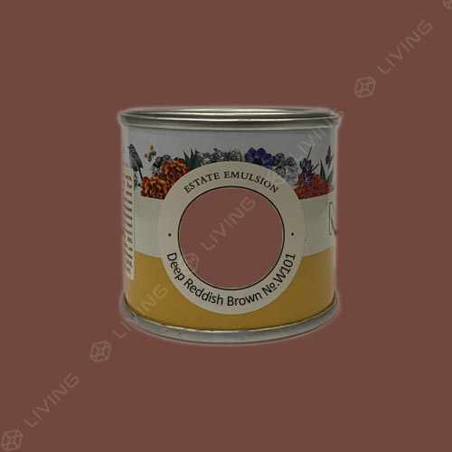 картинка Краска Farrow&Ball Estate Emulsion цвет Deep Reddish Brown №W101 от LIVING