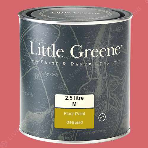 картинка Краска Little Greene Floor Paint цвет Carmine №189 от LIVING