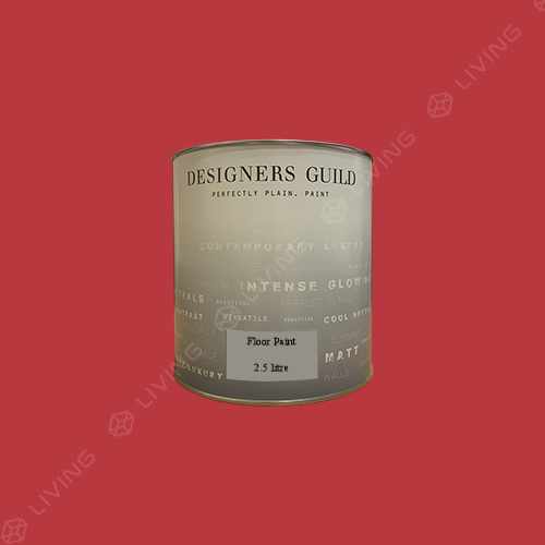 картинка Краска Designers Guild Floor Paint цвет STRAWBERRY JAM №122 от LIVING