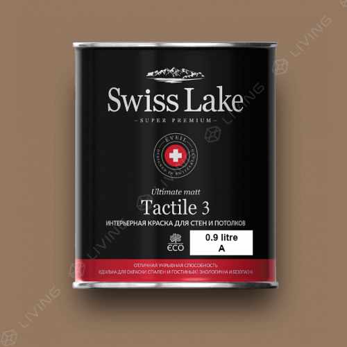 картинка Краска Swiss Lake Tactile 3 цвет bourbon №746 от LIVING