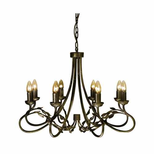 картинка Люстра Elstead Lighting коллекция Olivia, арт. OV8-BLK-GOLD (черный) от LIVING