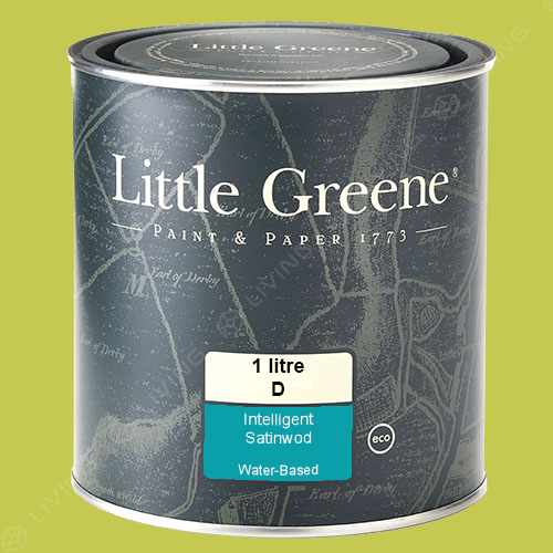 картинка Краска Little Greene Intelligent Satinwood цвет Pale Lime №70 от LIVING