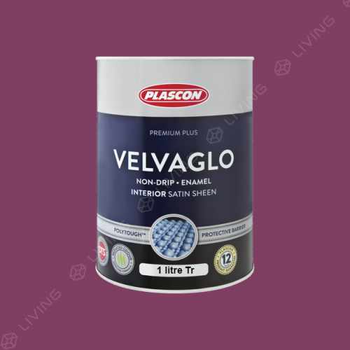картинка Краска Plascon VELVAGLO WB цвет Burgundy Berry арт.P7-C1-1 от LIVING