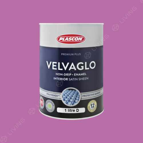картинка Краска Plascon VELVAGLO WB цвет Lily Pink арт.P6-A1-2 от LIVING