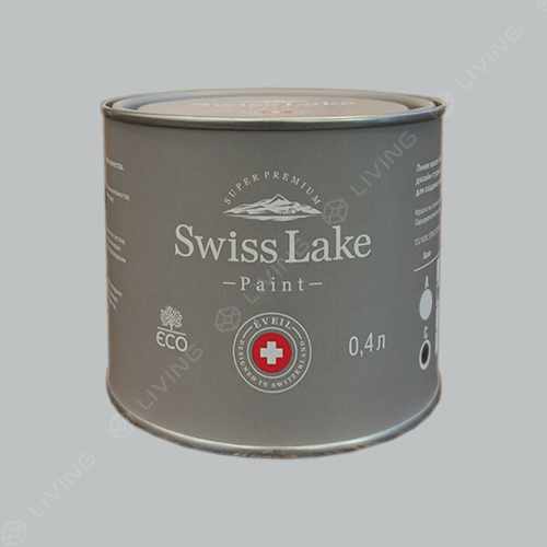 картинка Краска Swiss Lake Wall Comfort 7 цвет first frost №2786 от LIVING