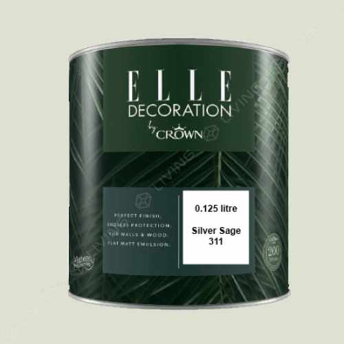 картинка Краска ELLE DECORATION FLAT цвет Silver Sage №311 от LIVING