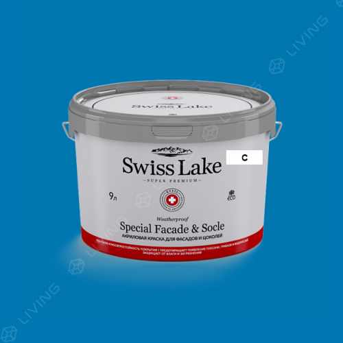 картинка Краска Swiss Lake Special Faсade & Socle цвет Clarity №2159 от LIVING