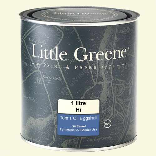 картинка Краска Little Greene Toms Oil Eggshell цвет White Lead №74 от LIVING