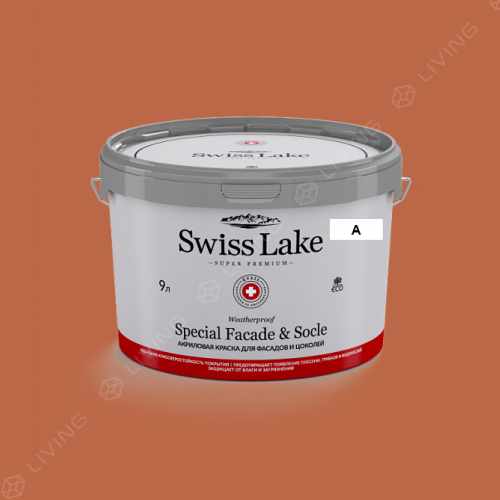 картинка Краска Swiss Lake Special Faсade & Socle цвет munchy bar №1636 от LIVING