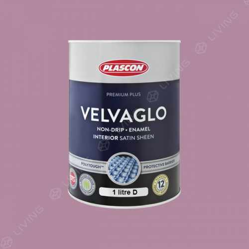 картинка Краска Plascon VELVAGLO WB цвет Purple Prose арт.P7-C1-4 от LIVING