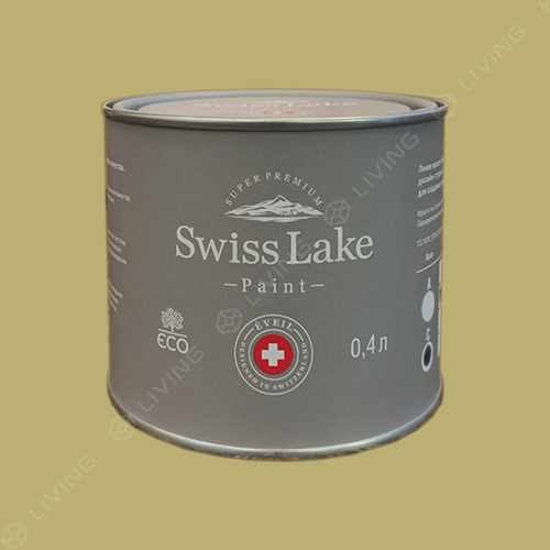 картинка Краска Swiss Lake Wall Comfort 7 цвет chive №2542 от LIVING