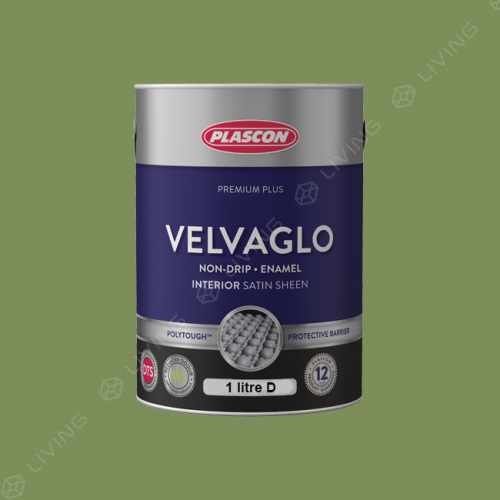 картинка Краска Plascon VELVAGLO цвет Greenwich арт.G1-C1-2 от LIVING