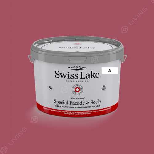 картинка Краска Swiss Lake Special Faсade & Socle цвет bird of paradise №1384 от LIVING