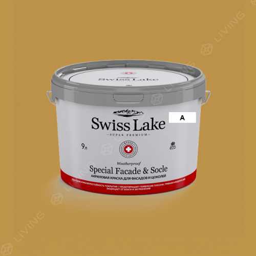 картинка Краска Swiss Lake Special Faсade & Socle цвет mecca gold №997 от LIVING