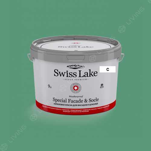 картинка Краска Swiss Lake Special Faсade & Socle цвет zircon №2363 от LIVING