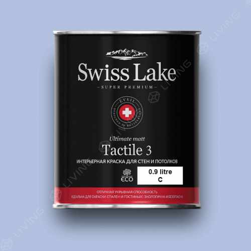 картинка Краска Swiss Lake Tactile 3 цвет Puddle №1925 от LIVING