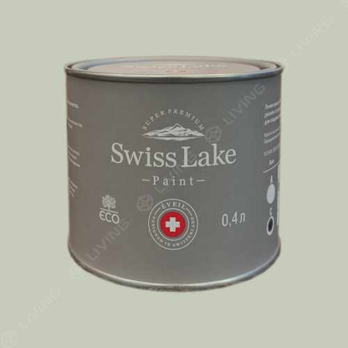 картинка Краска Swiss Lake Wall Comfort 7 цвет dry mint №2624 от LIVING