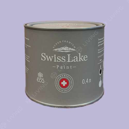 картинка Краска Swiss Lake Wall Comfort 7 цвет SILVER CHALICE №1879 от LIVING