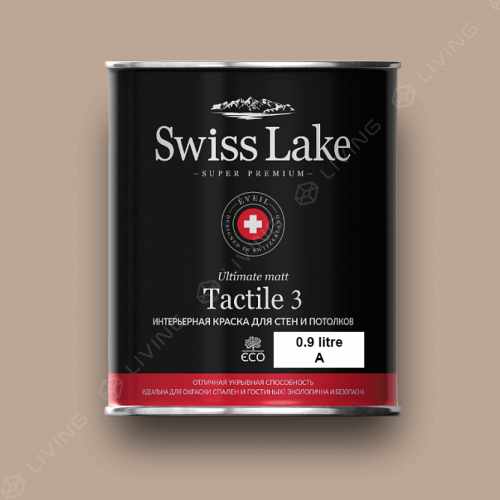 картинка Краска Swiss Lake Tactile 3 цвет sumatra №530 от LIVING