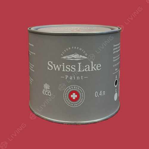 картинка Краска Swiss Lake Wall Comfort 7 цвет strawberry parfait №1437 от LIVING