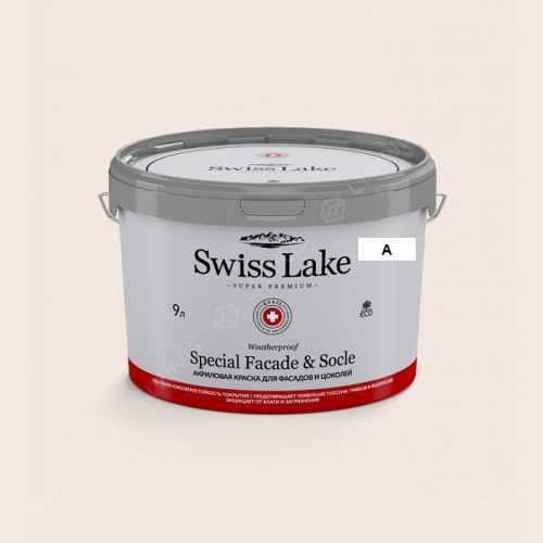 картинка Краска Swiss Lake Special Faсade & Socle цвет tender cheesecake №1251 от LIVING