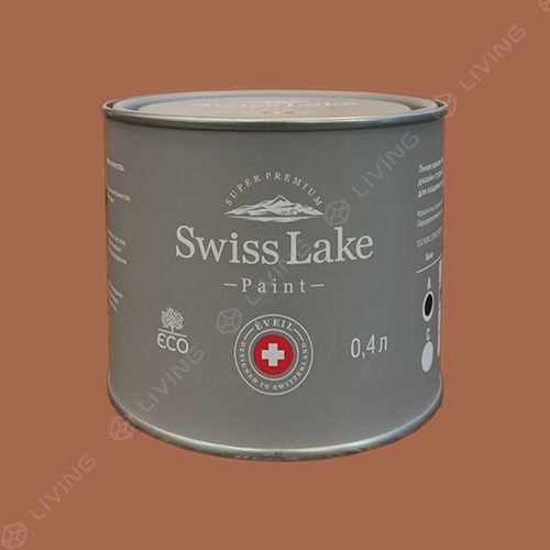 картинка Краска Swiss Lake Wall Comfort 7 цвет honey graham №1638 от LIVING