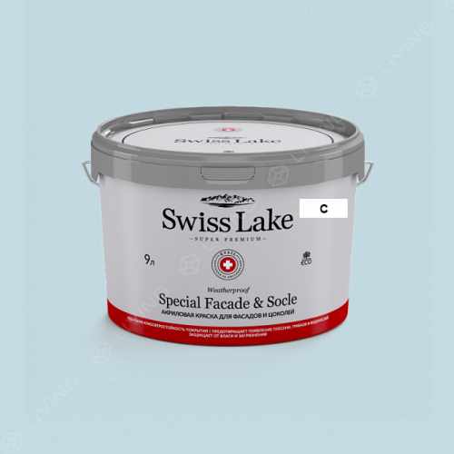картинка Краска Swiss Lake Special Faсade & Socle цвет blue twilight №2261 от LIVING