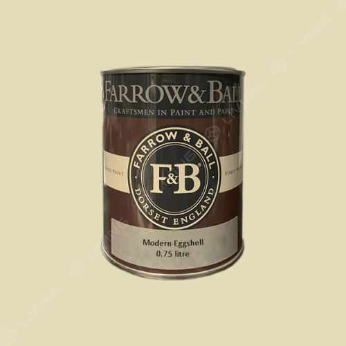 картинка Краска Farrow&Ball Modern Eggshell цвет Skimmed Milk White №W7 от LIVING