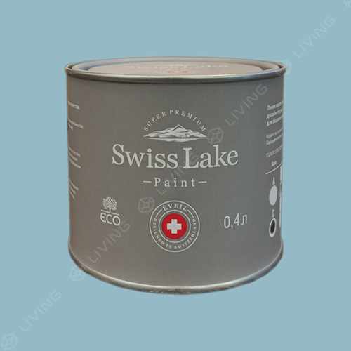 картинка Краска Swiss Lake Wall Comfort 7 цвет CRYSTAL LAKE №2212 от LIVING