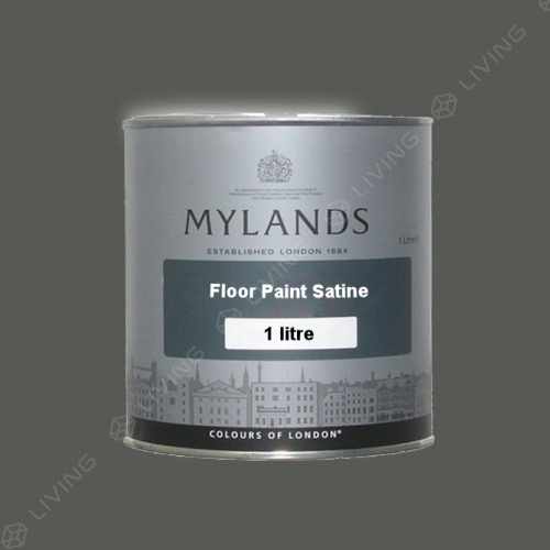 картинка Краска Mylands Floor Paint Satine цвет Leadenhall №118 от LIVING