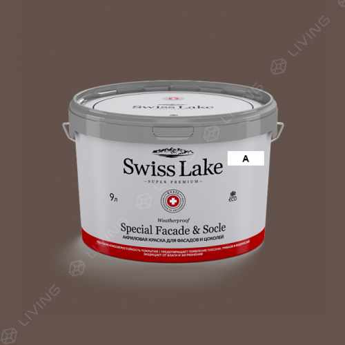 картинка Краска Swiss Lake Special Faсade & Socle цвет loam №704 от LIVING