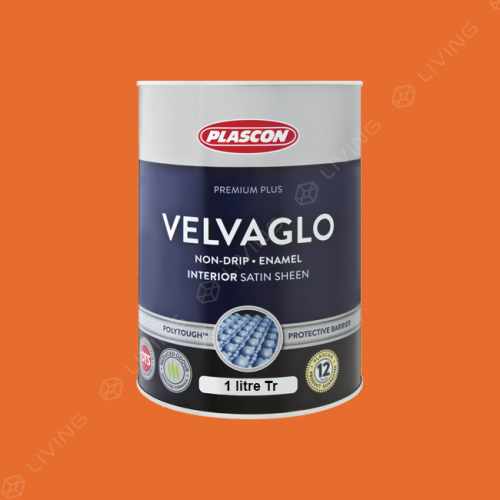 картинка Краска Plascon VELVAGLO WB цвет Rich Amber арт.O5-B1-1 от LIVING