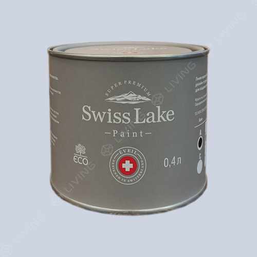 картинка Краска Swiss Lake Wall Comfort 7 цвет SILVER SCREEN №1775 от LIVING