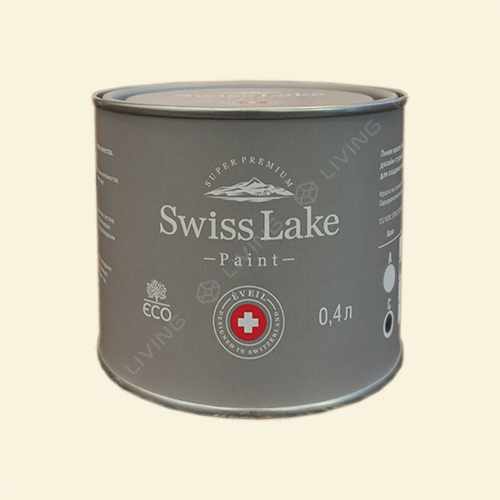 картинка Краска Swiss Lake Wall Comfort 7 цвет banana brulee №2582 от LIVING