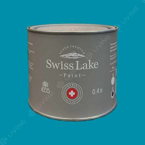 картинка Краска Swiss Lake Wall Comfort 7 цвет Alcedo №2128 от LIVING