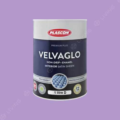 картинка Краска Plascon VELVAGLO WB цвет Venetian Violet арт.P4-A1-3 от LIVING