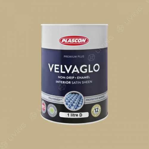 картинка Краска Plascon VELVAGLO WB цвет Yuma Gold арт.Y6-C1-4 от LIVING