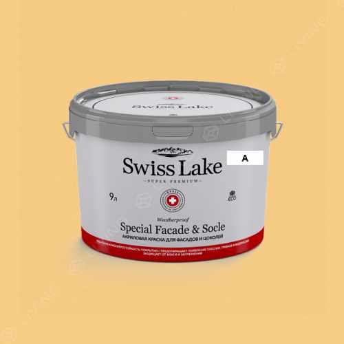 картинка Краска Swiss Lake Special Faсade & Socle цвет beeswax №1039 от LIVING
