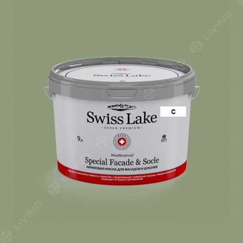 картинка Краска Swiss Lake Special Faсade & Socle цвет South coast №2707 от LIVING